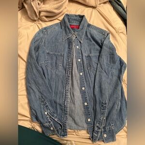 Banana Republic denim button up